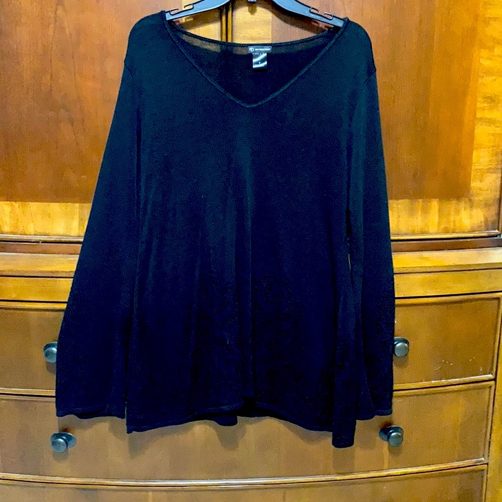 V neck sweater, New Directions, new without tags